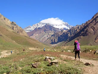 Rumbo a Confluencia (3390m)
